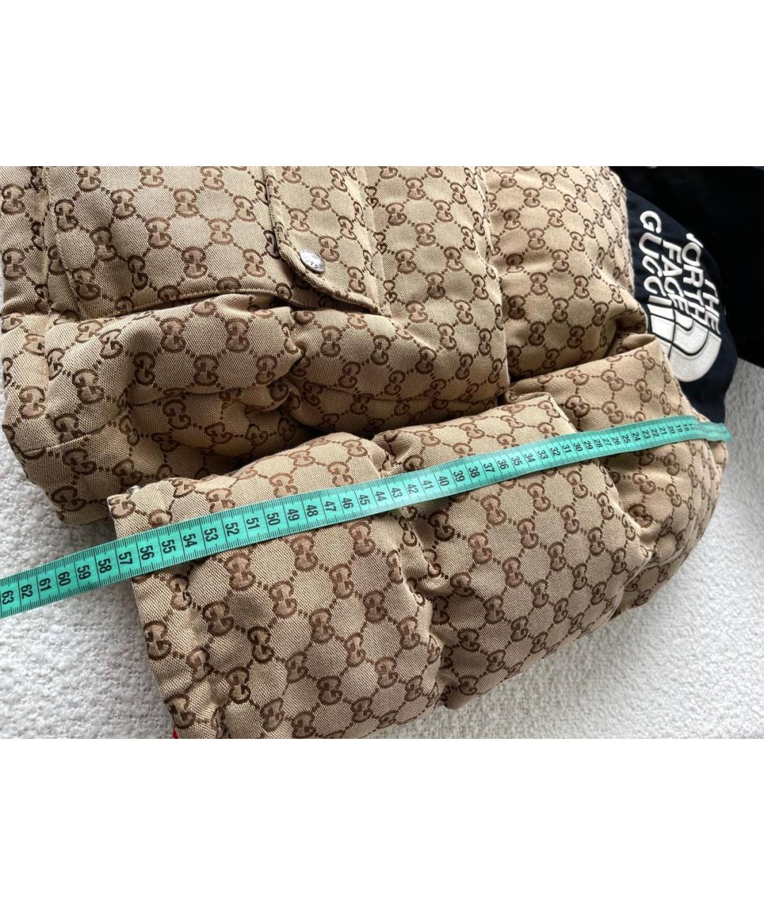 GUCCI Коричневый пуховик, фото 5