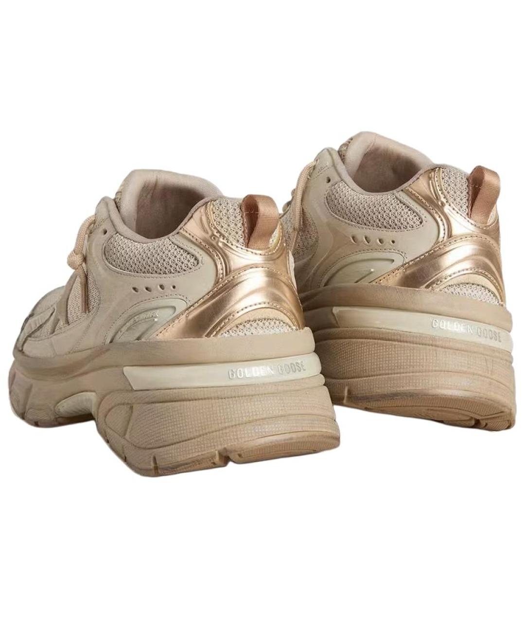 GOLDEN GOOSE DELUXE BRAND Бежевые кроссовки, фото 4