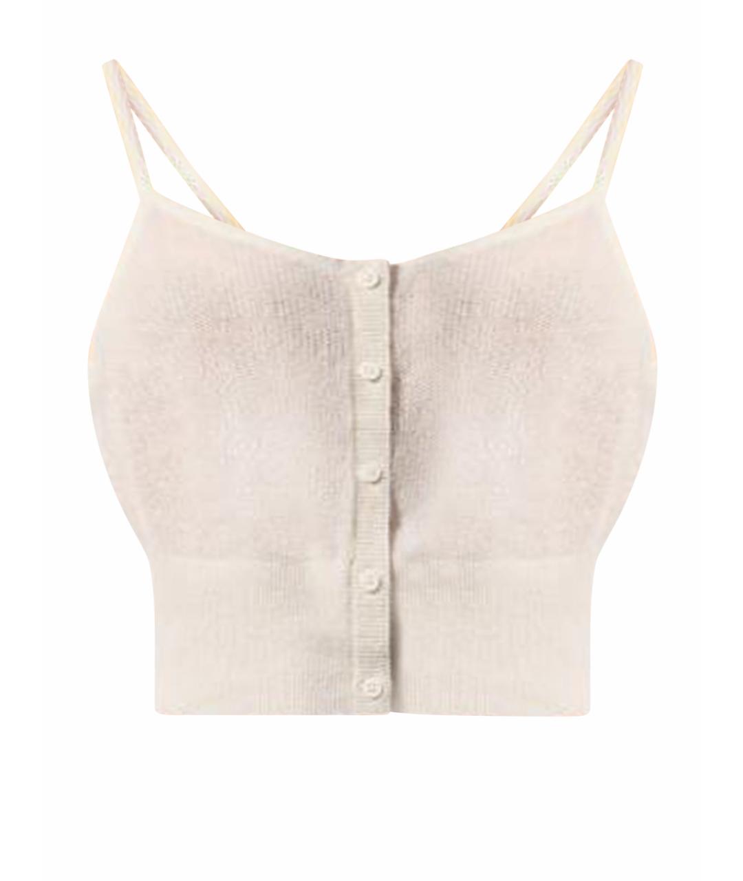 ALO YOGA Белая майка, фото 1