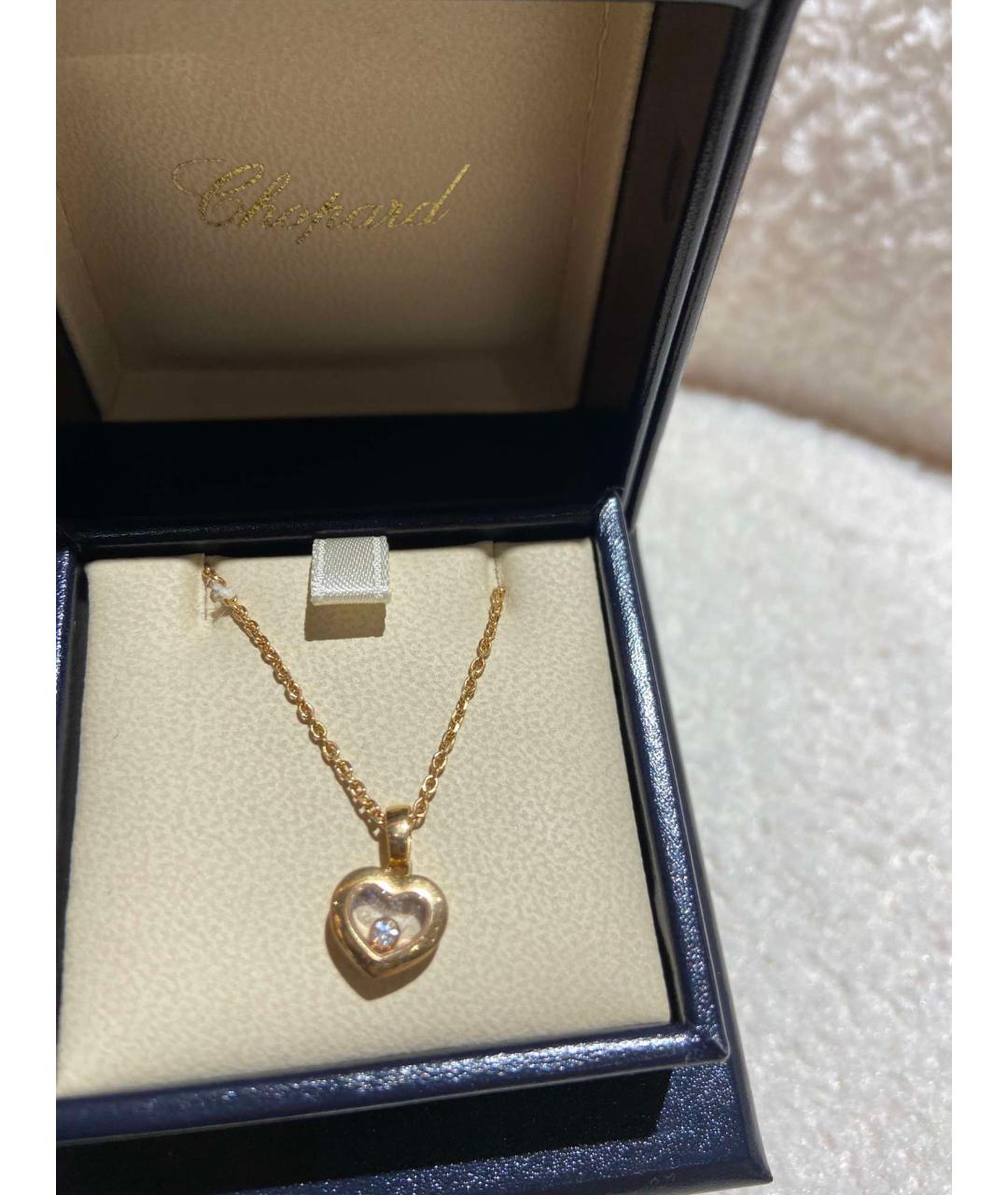 CHOPARD Золотое колье из розового золота, фото 8