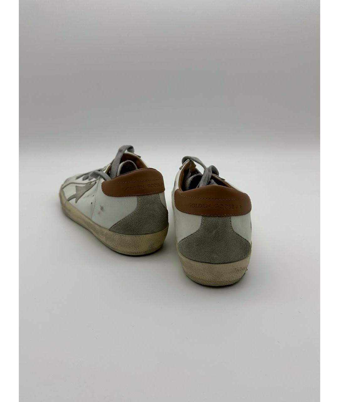 GOLDEN GOOSE DELUXE BRAND Мульти кожаные кеды, фото 4