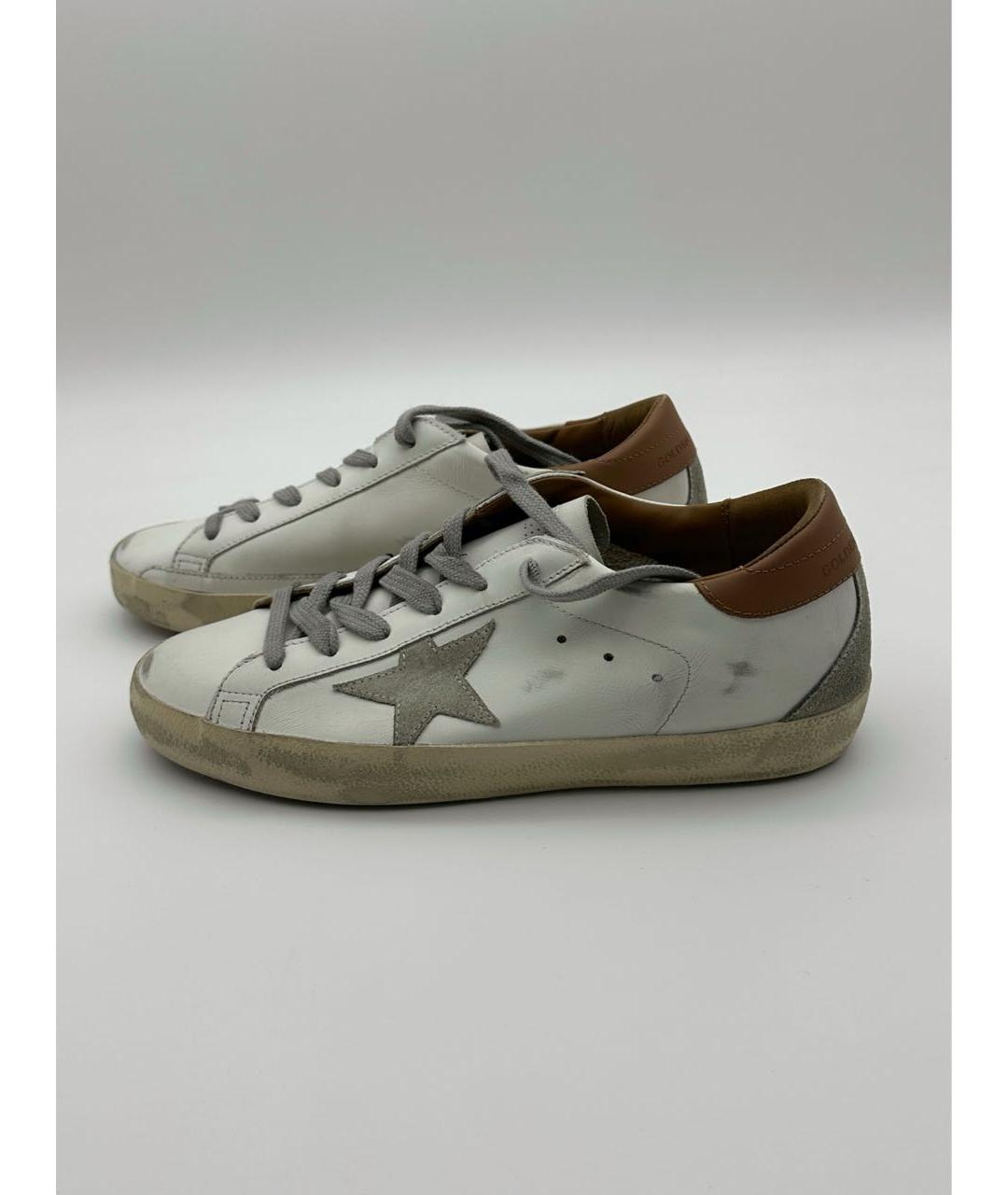 GOLDEN GOOSE DELUXE BRAND Мульти кожаные кеды, фото 3