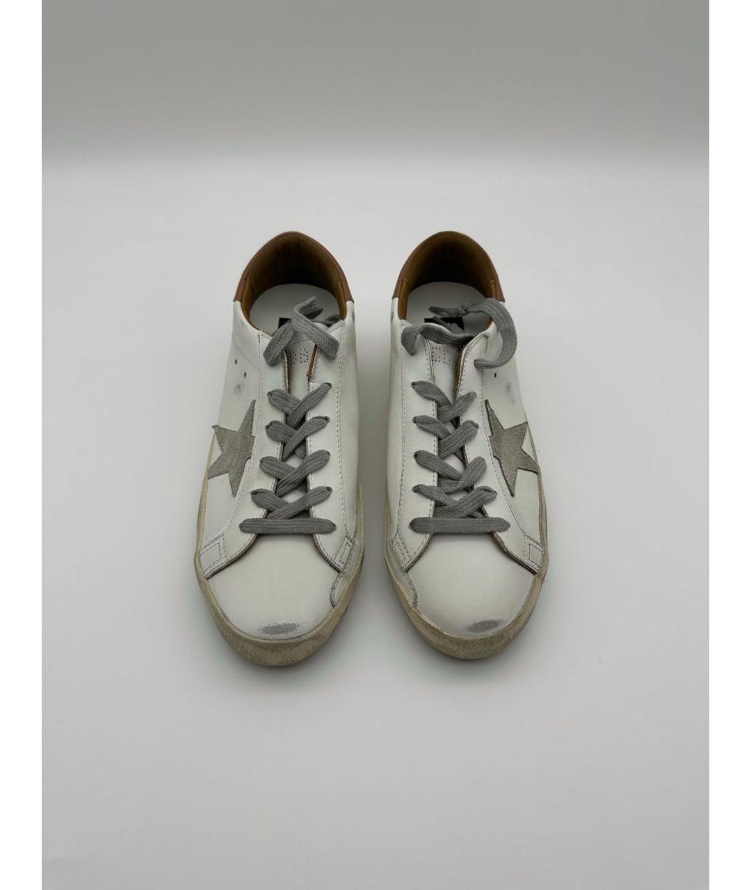GOLDEN GOOSE DELUXE BRAND Мульти кожаные кеды, фото 2