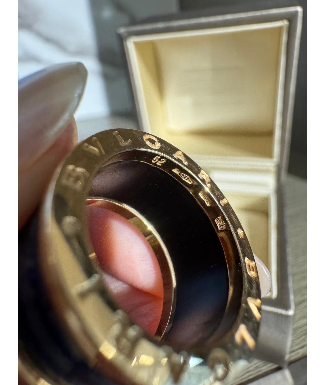 BVLGARI Золотое кольцо из розового золота, фото 7