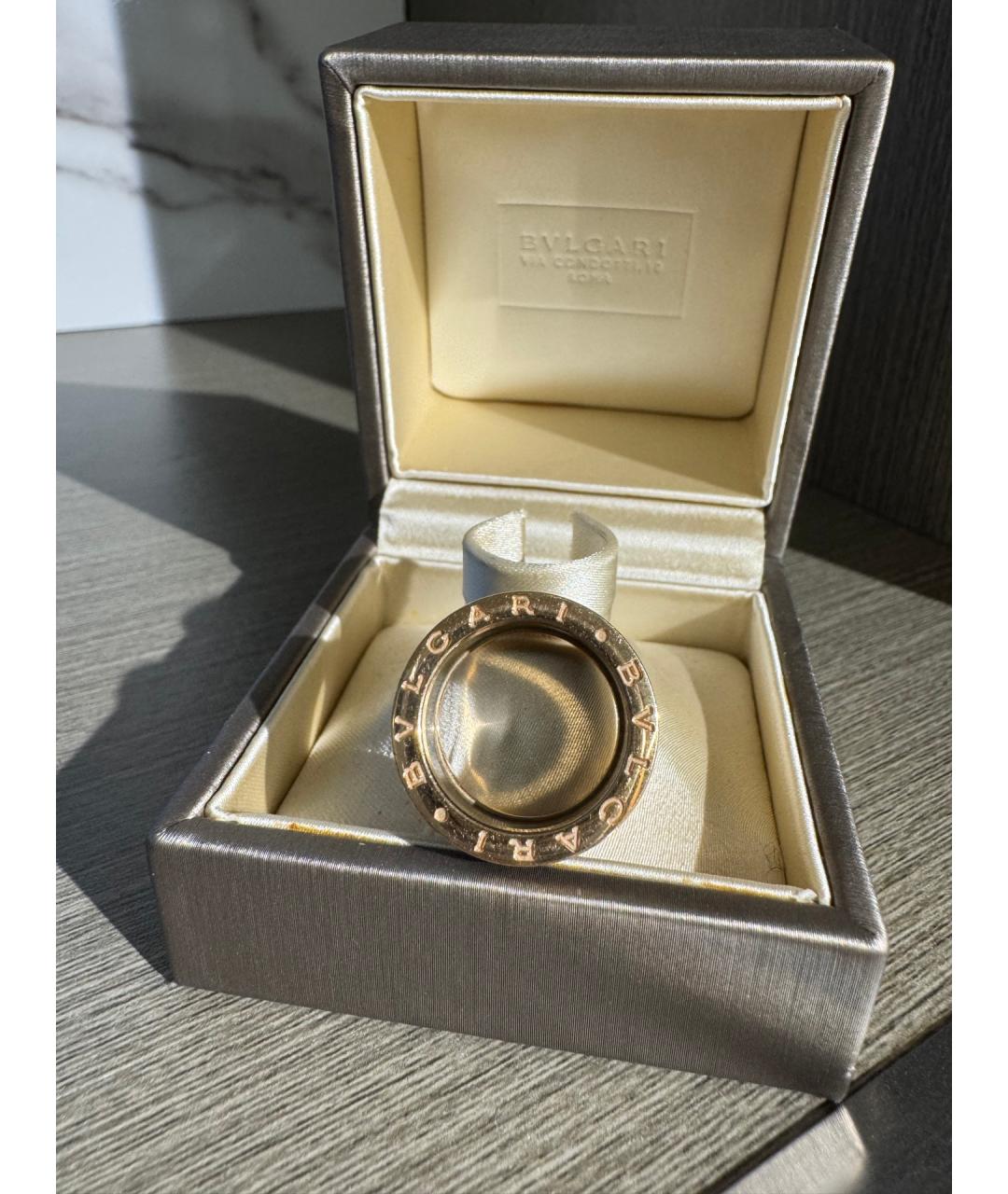 BVLGARI Золотое кольцо из розового золота, фото 4