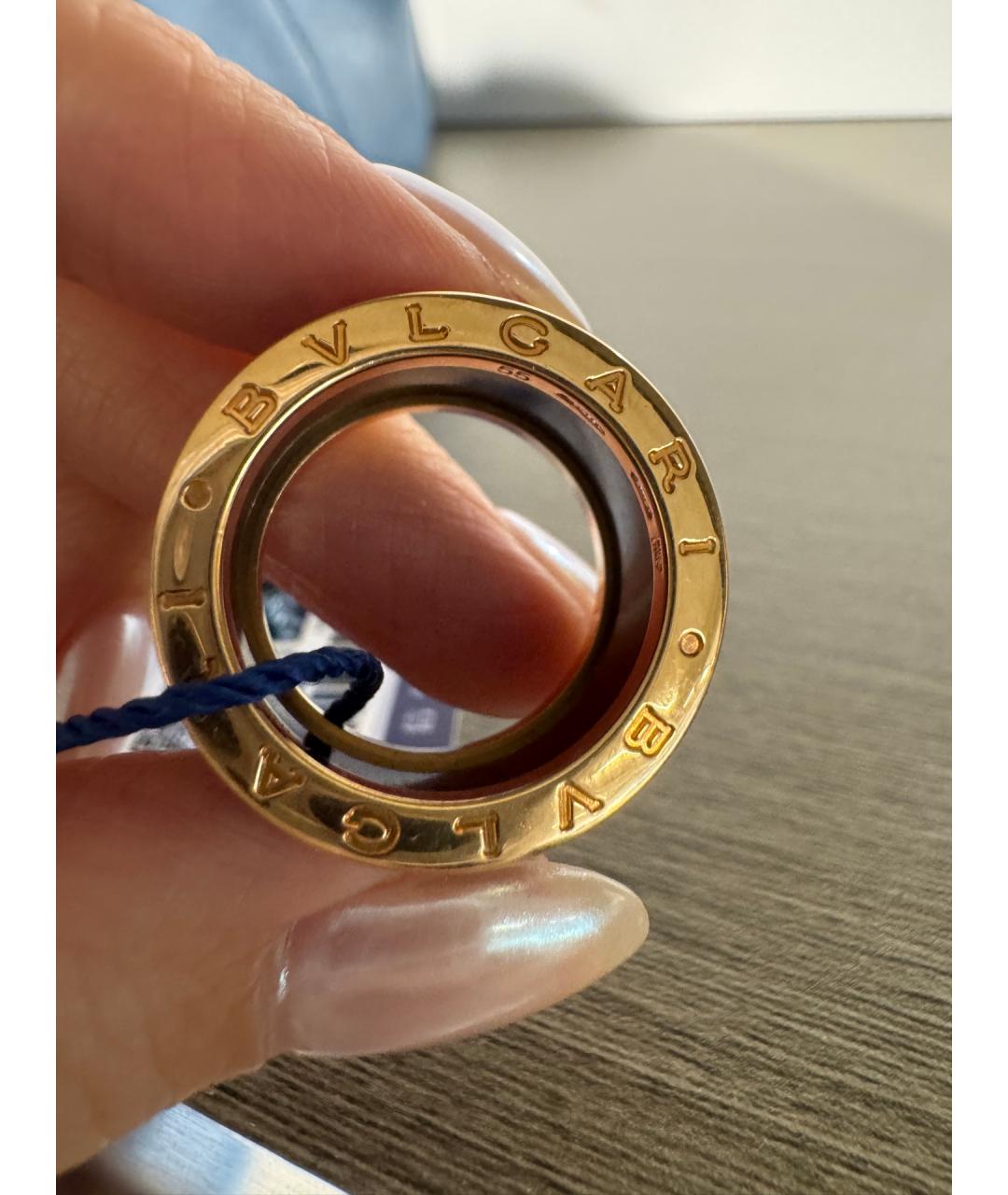 BVLGARI Золотое кольцо из розового золота, фото 5