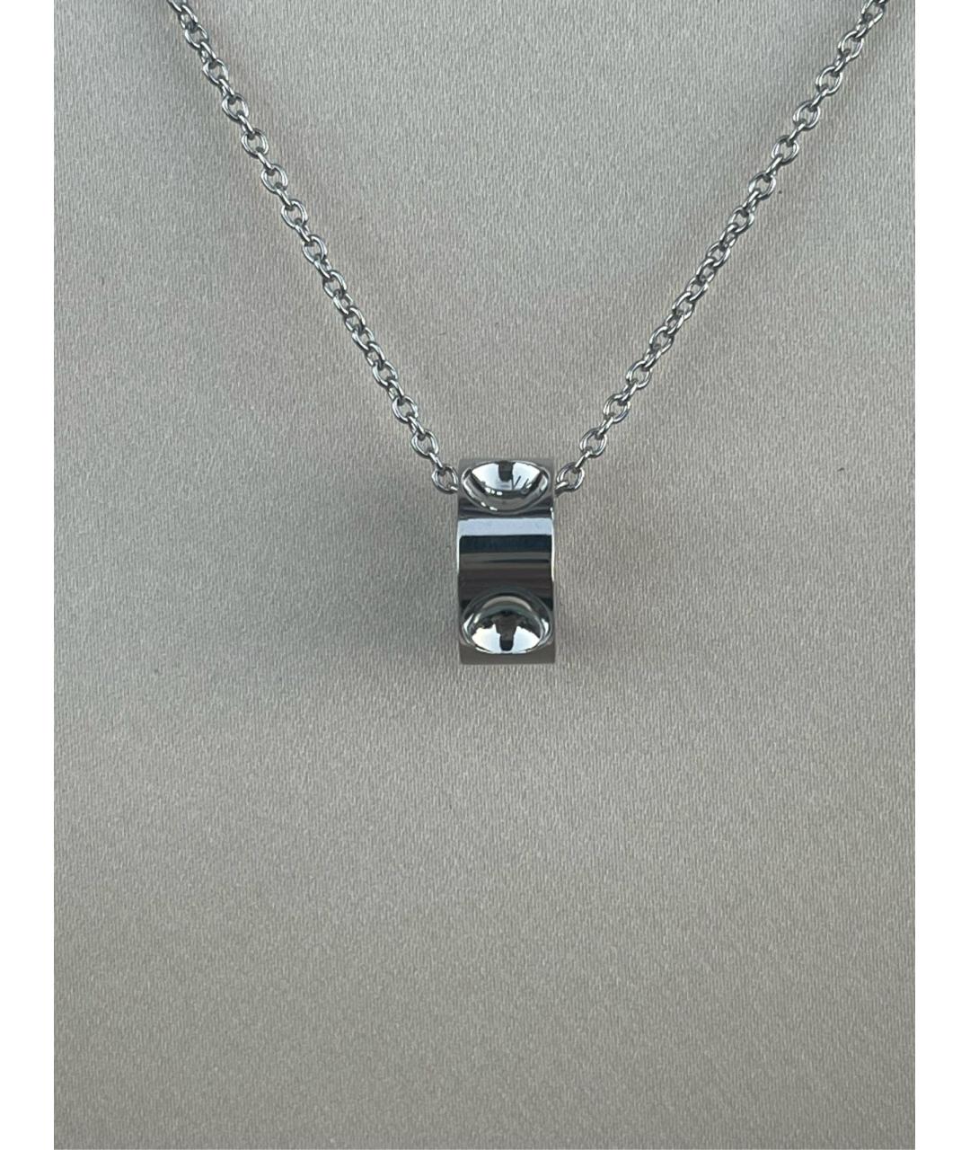 LOUIS VUITTON Серебряное колье из белого золота, фото 6