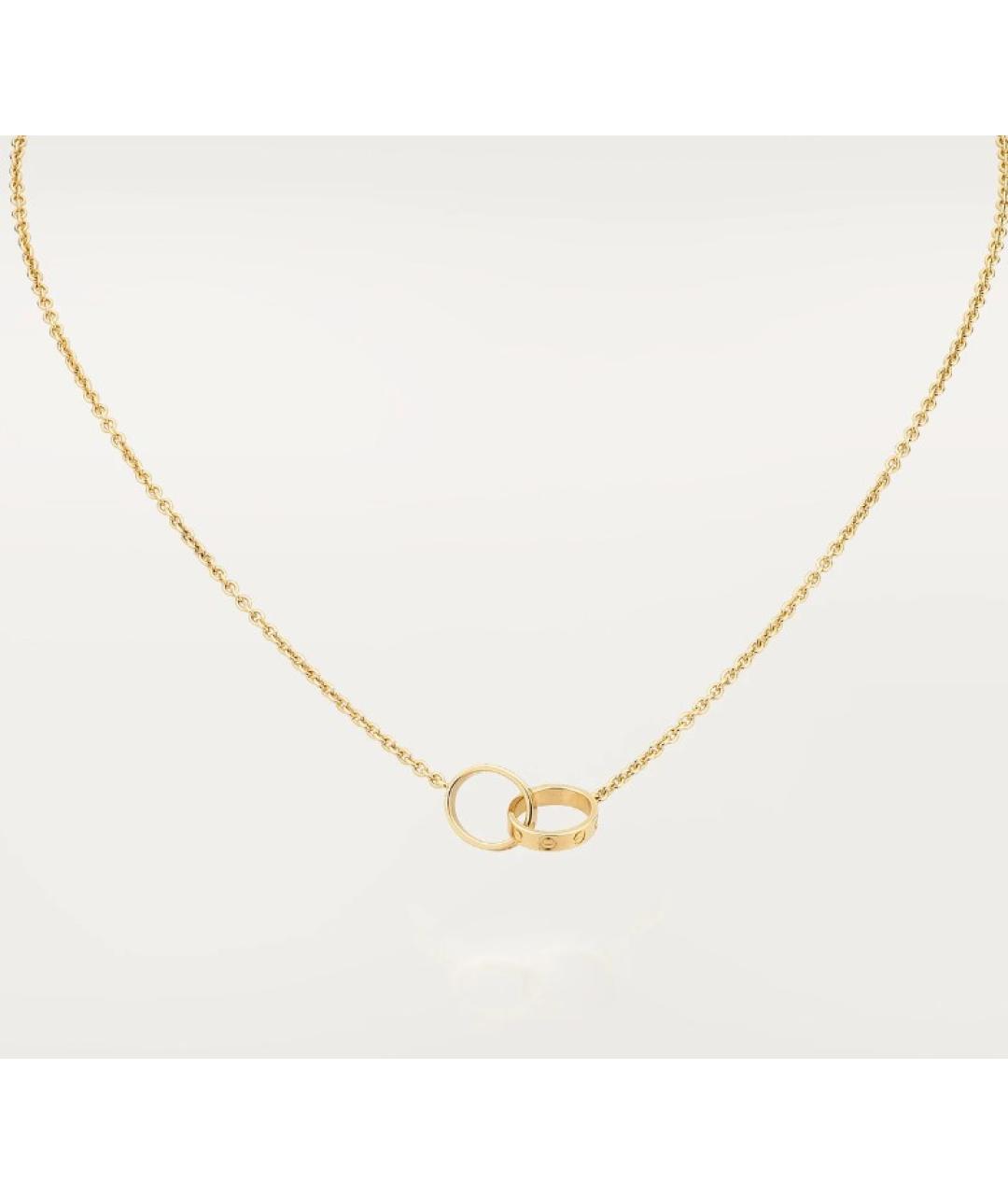 CARTIER Золотое колье из желтого золота, фото 5