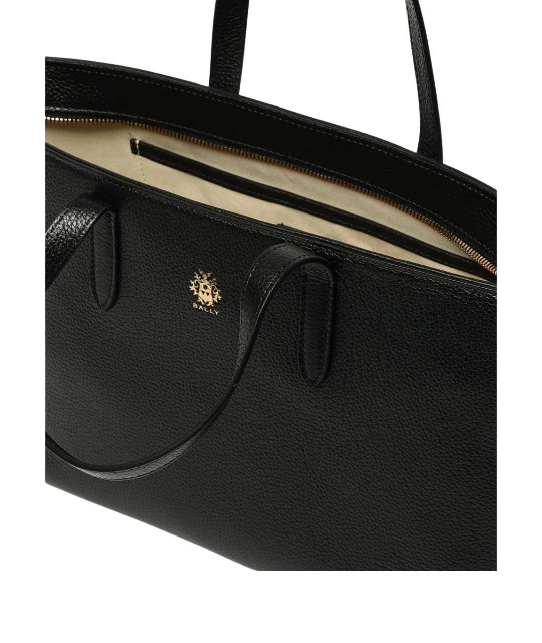 BALLY Черная сумка через плечо, фото 4