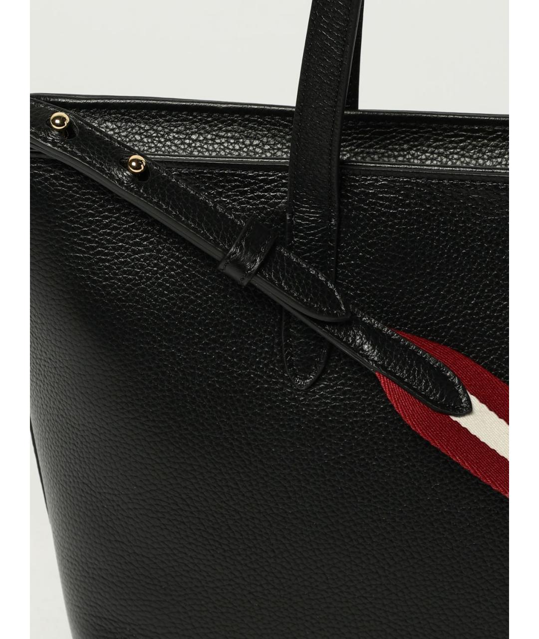 BALLY Черная сумка через плечо, фото 3