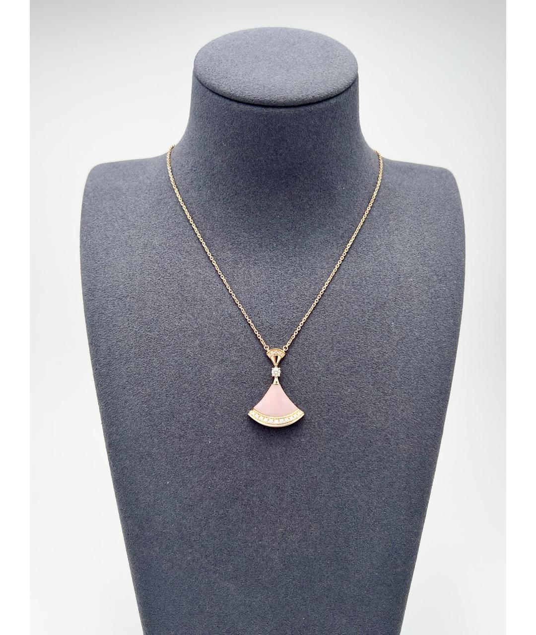 BVLGARI Золотое колье из розового золота, фото 2