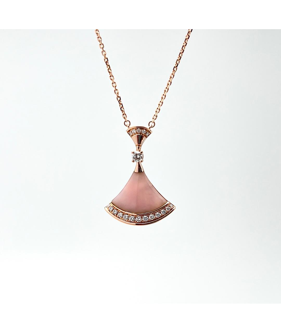 BVLGARI Золотое колье из розового золота, фото 4