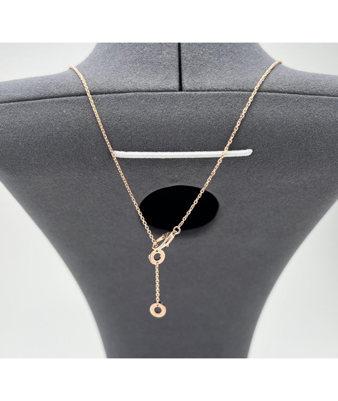 BVLGARI Золотое колье из розового золота, фото 3