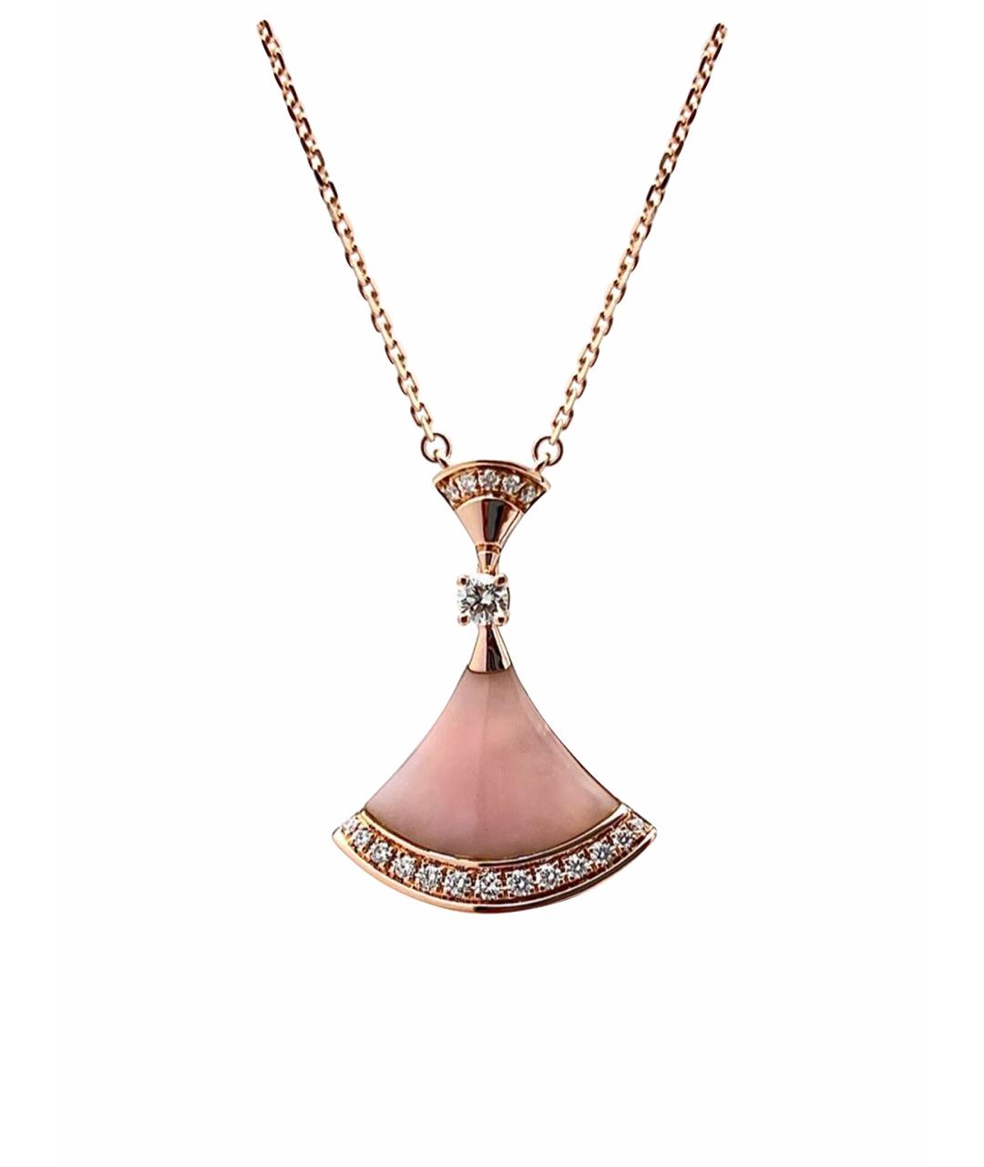 BVLGARI Золотое колье из розового золота, фото 1