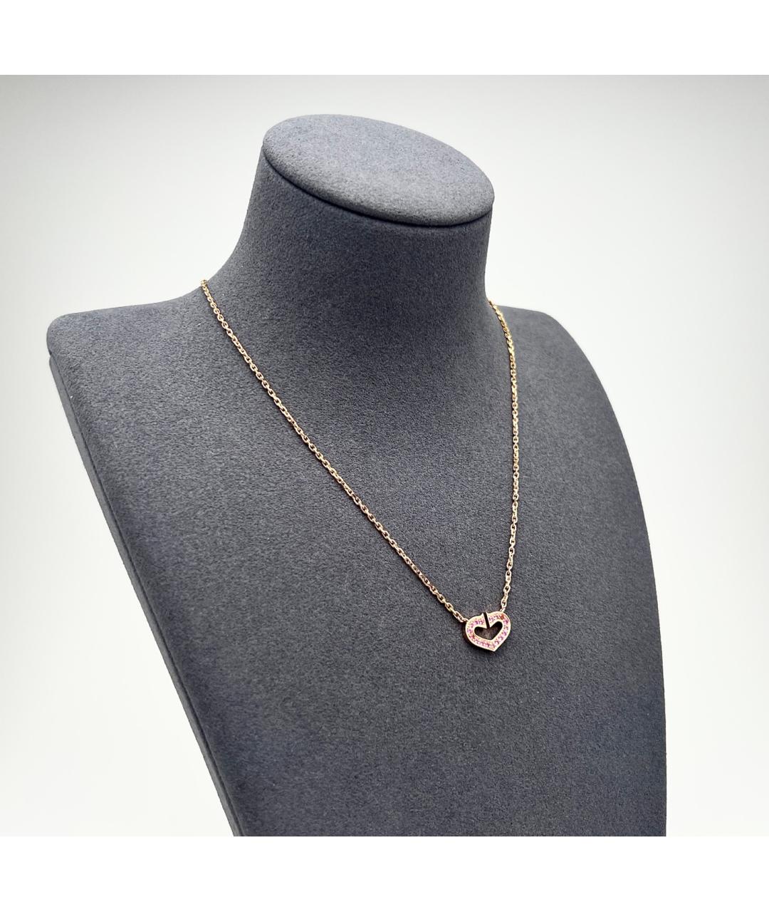 CARTIER Золотое колье из розового золота, фото 2