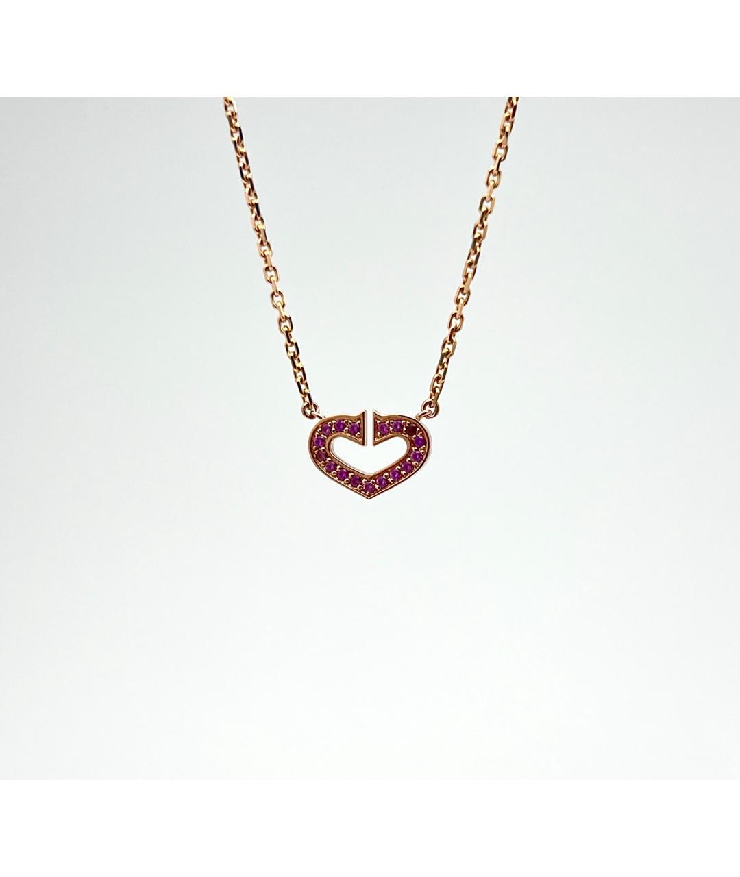 CARTIER Золотое колье из розового золота, фото 4