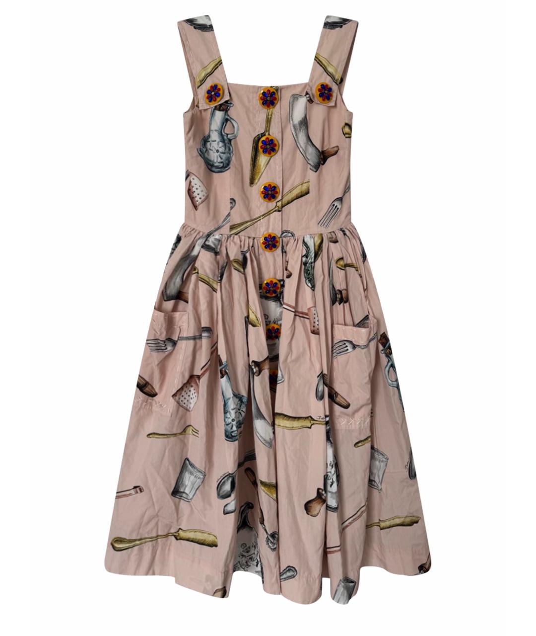DOLCE&GABBANA Хлопковый сарафан, фото 1
