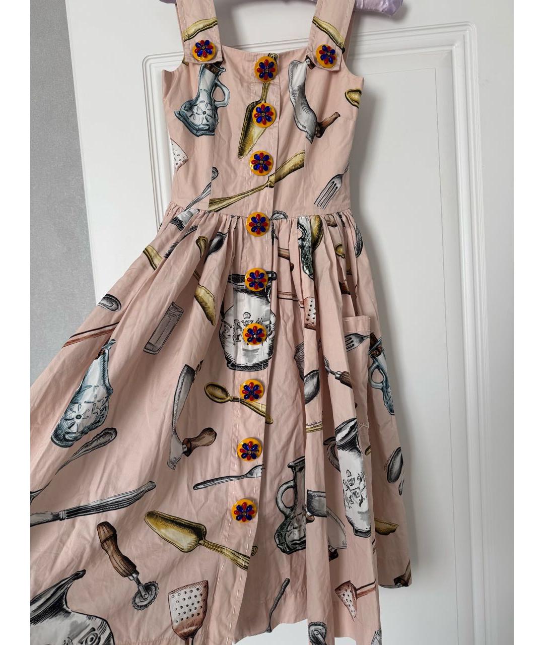 DOLCE&GABBANA Хлопковый сарафан, фото 2
