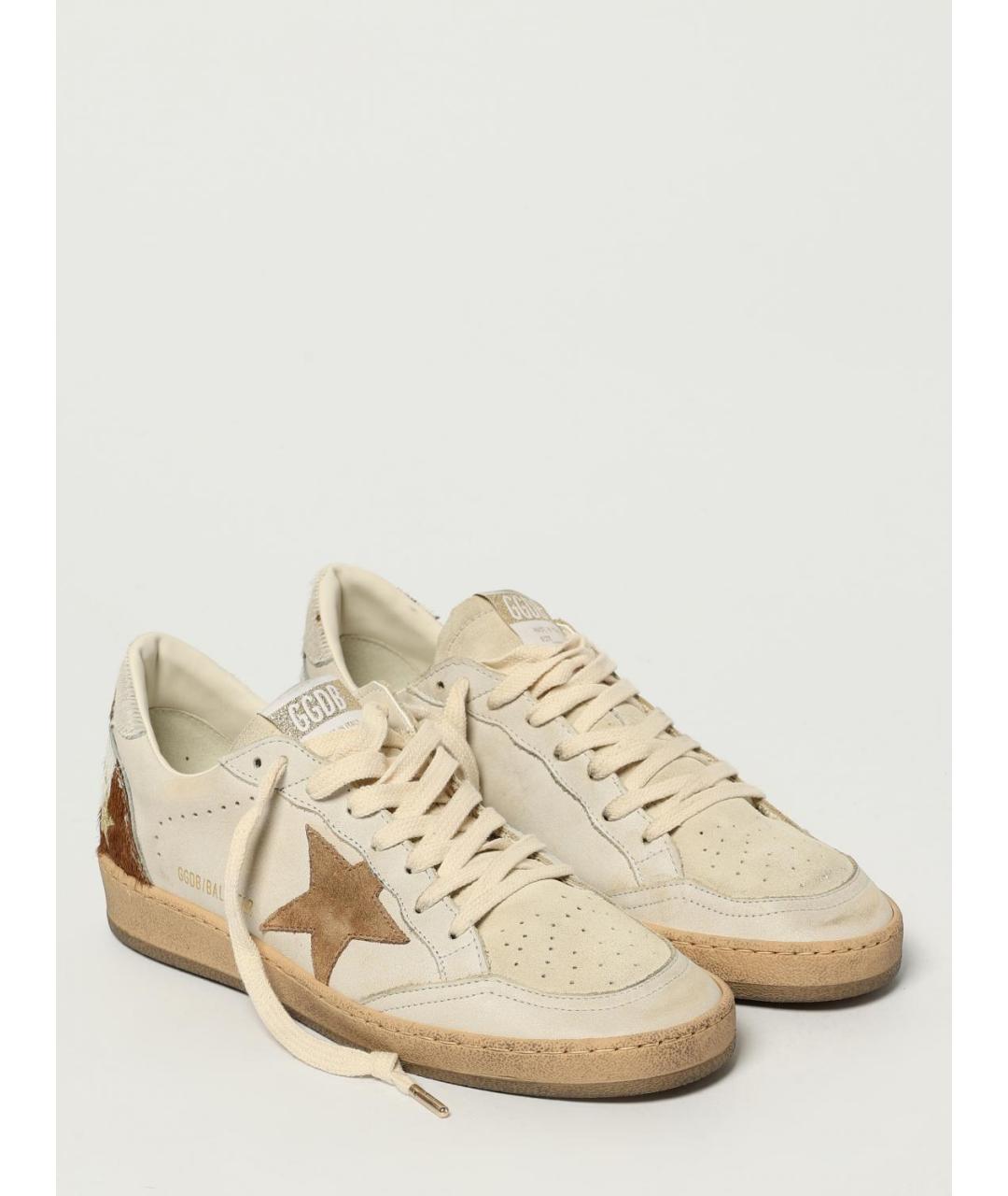 GOLDEN GOOSE DELUXE BRAND Мульти кожаные кеды, фото 2