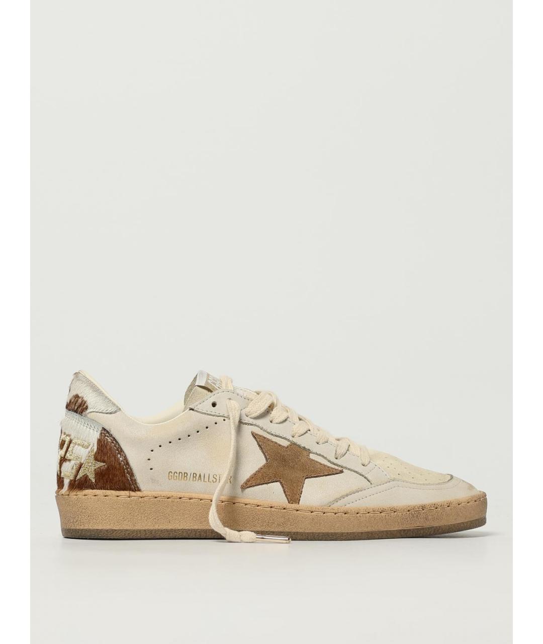 GOLDEN GOOSE DELUXE BRAND Мульти кожаные кеды, фото 5