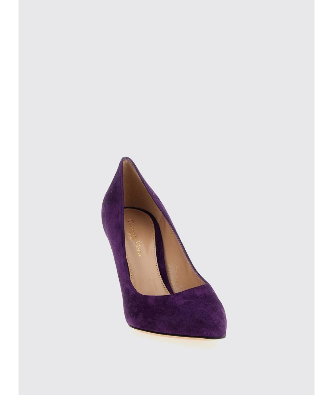 GIANVITO ROSSI Фиолетовые туфли, фото 2