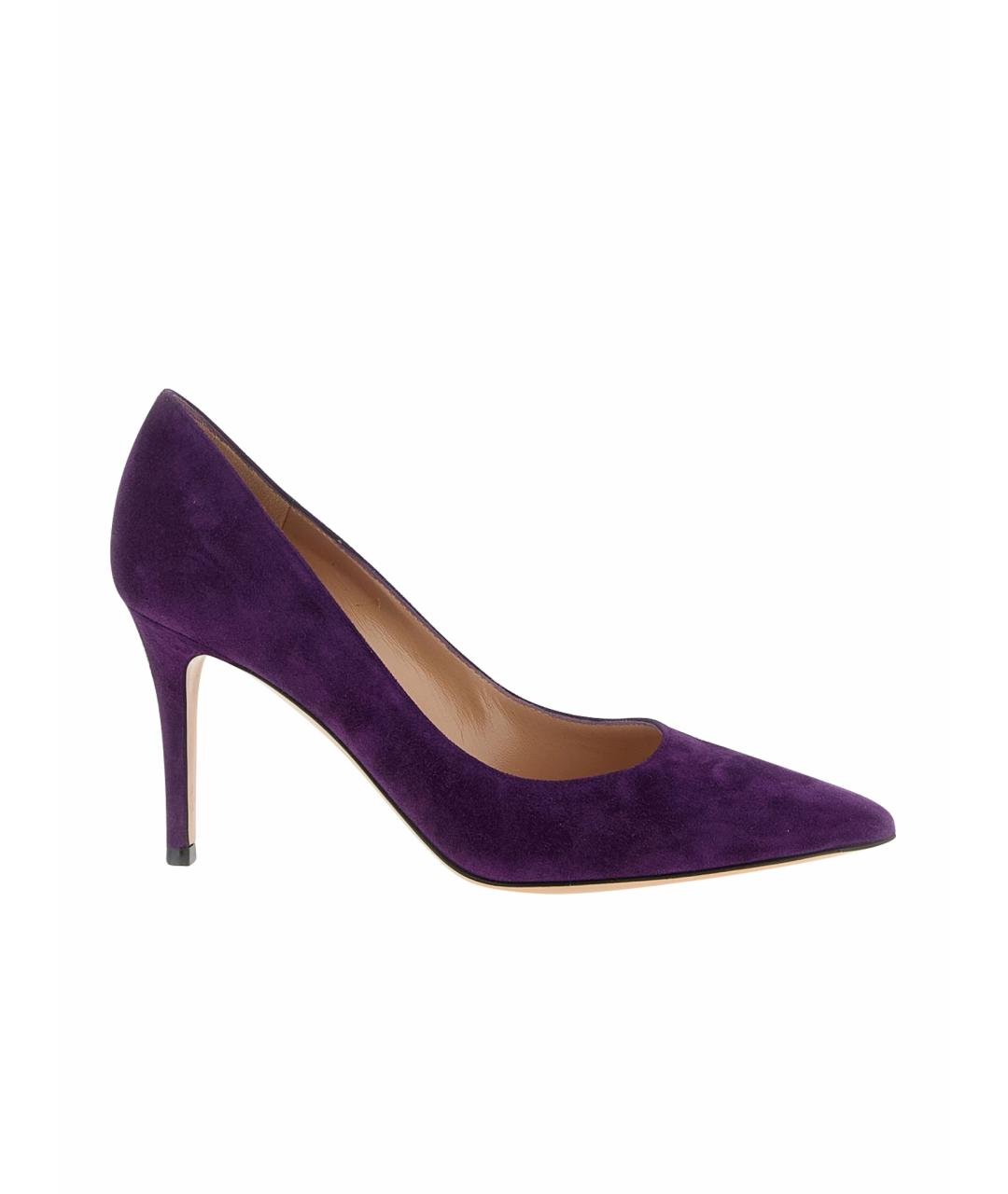 GIANVITO ROSSI Фиолетовые туфли, фото 1