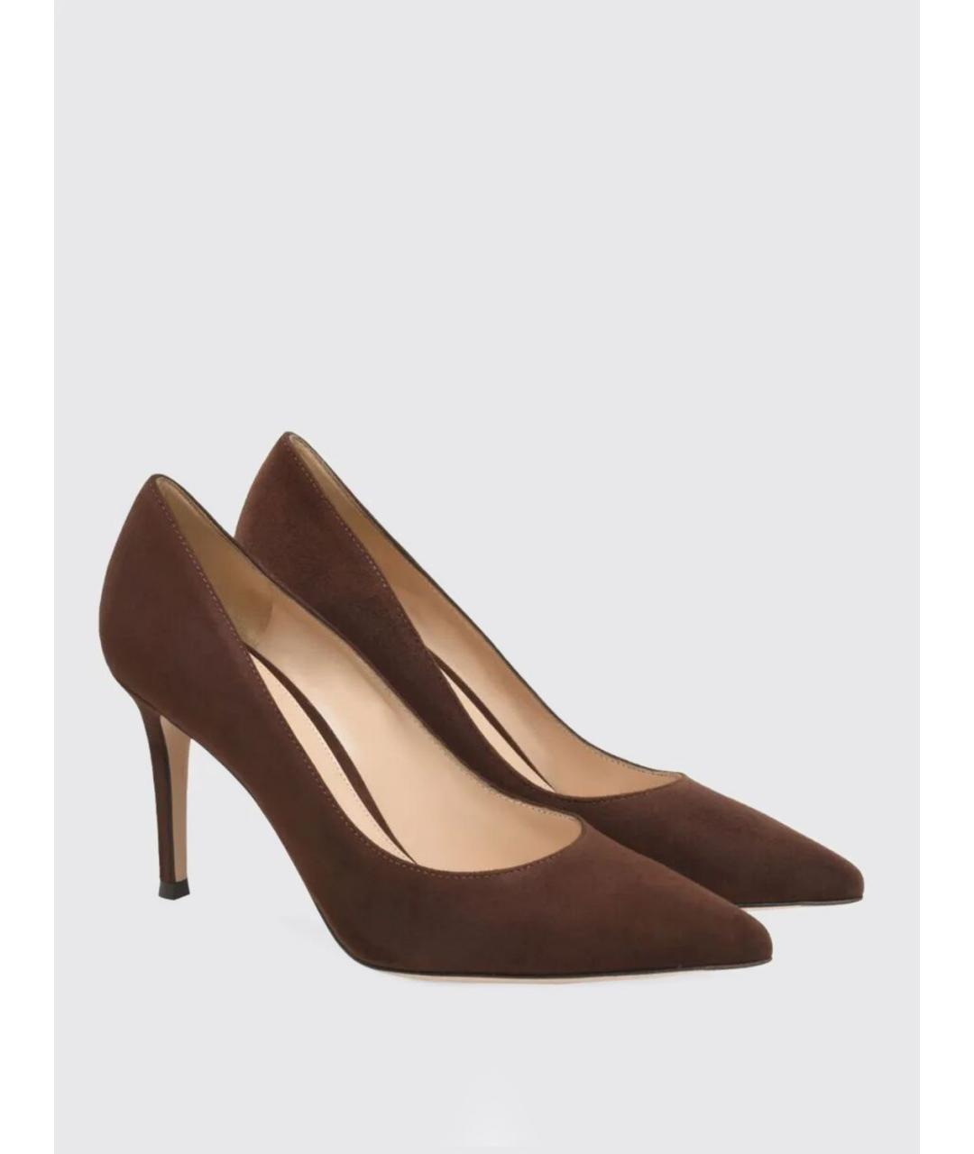 GIANVITO ROSSI Коричневые туфли, фото 2
