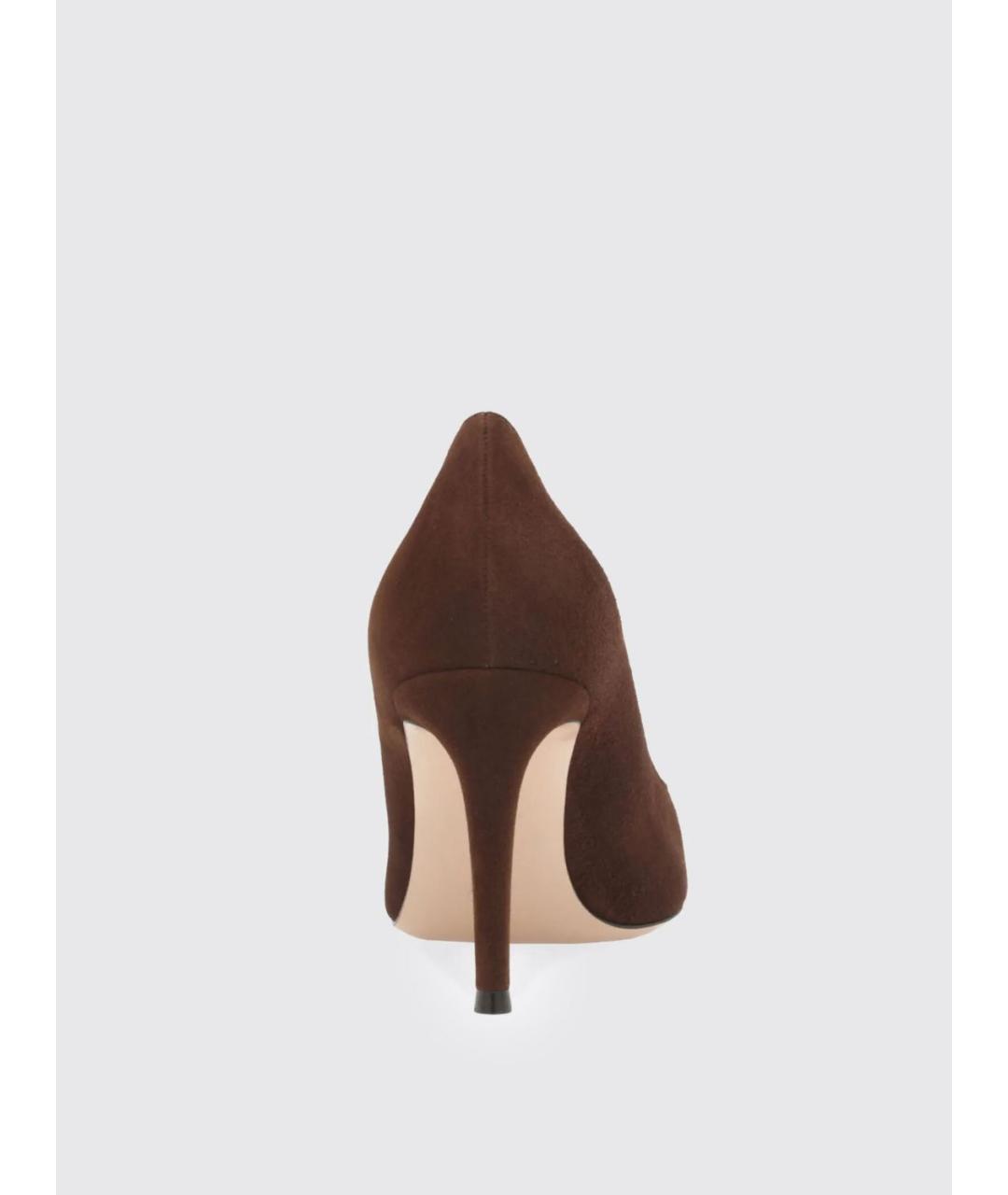 GIANVITO ROSSI Коричневые туфли, фото 3