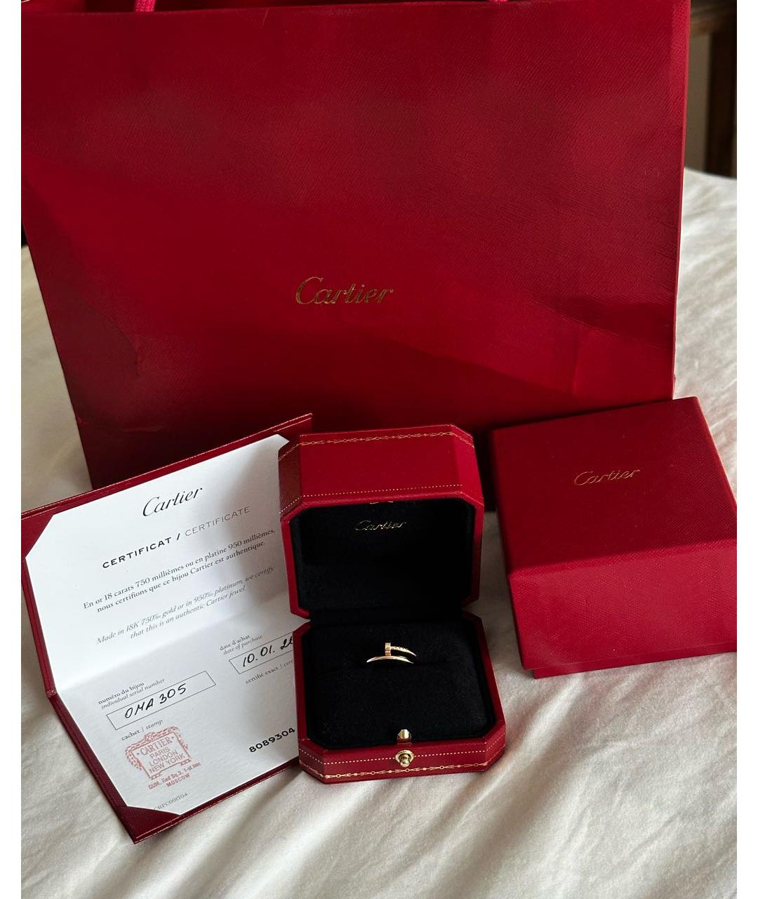 CARTIER Золотое кольцо из розового золота, фото 4