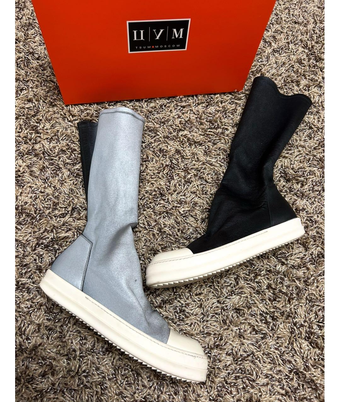 RICK OWENS Высокие кроссовки / кеды, фото 3