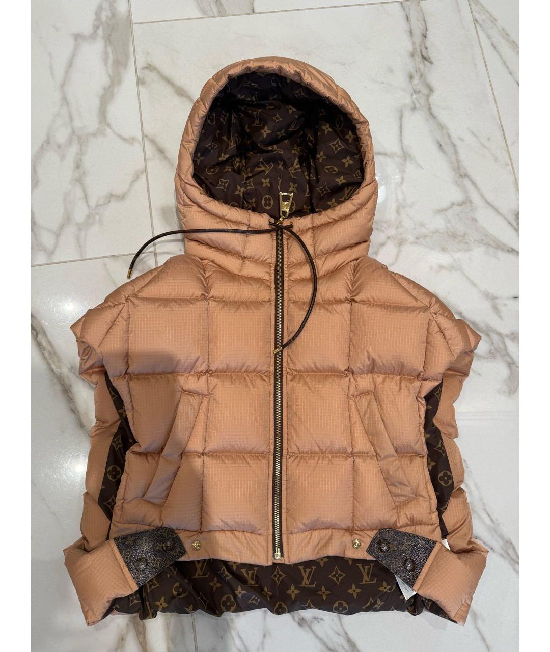 LOUIS VUITTON Коричневый жилет, фото 9