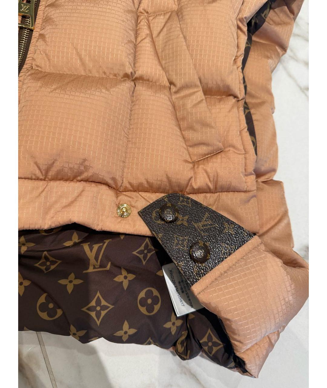 LOUIS VUITTON Коричневый жилет, фото 4