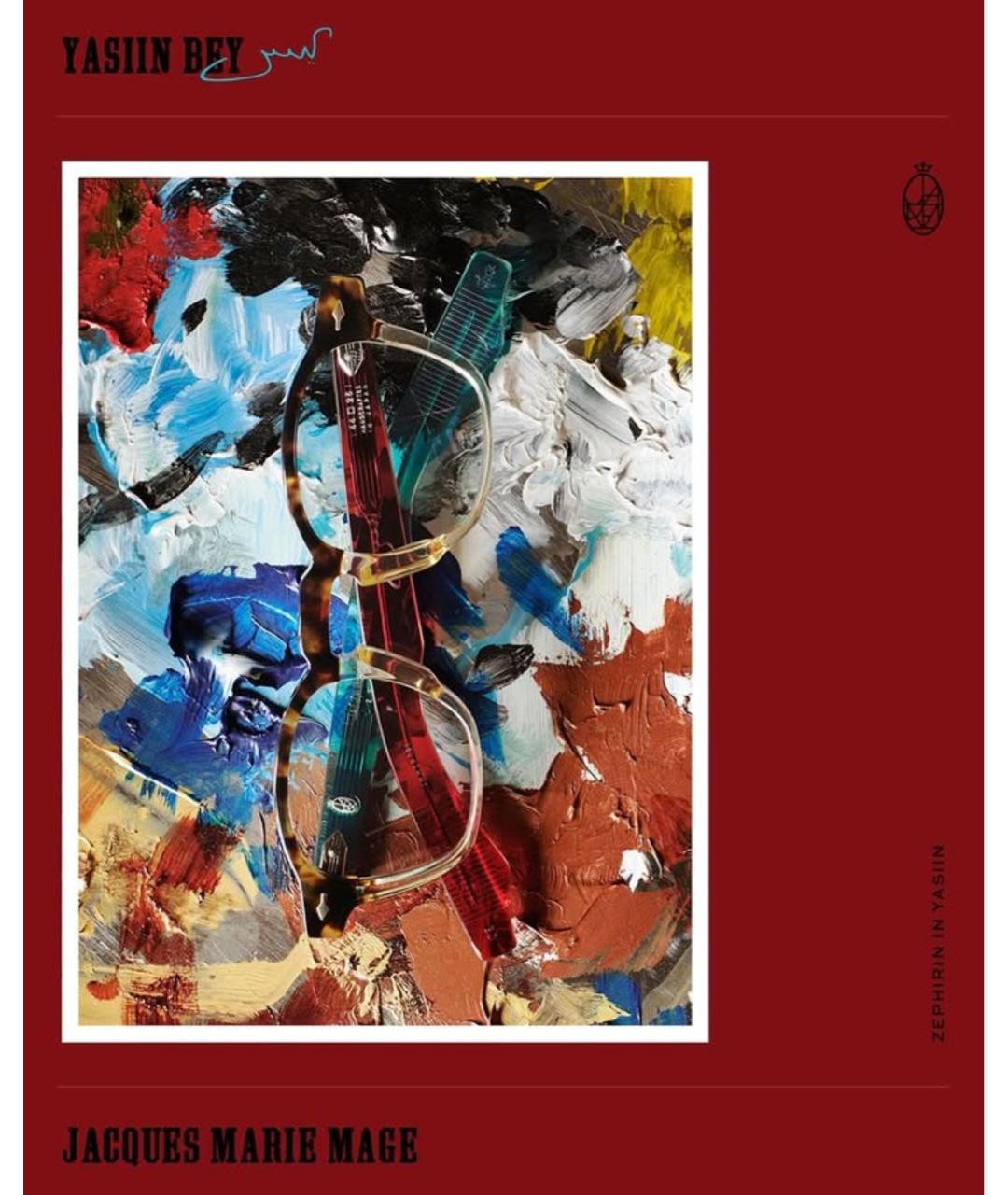 JACQUES MARIE MAGE Мульти пластиковые солнцезащитные очки, фото 4
