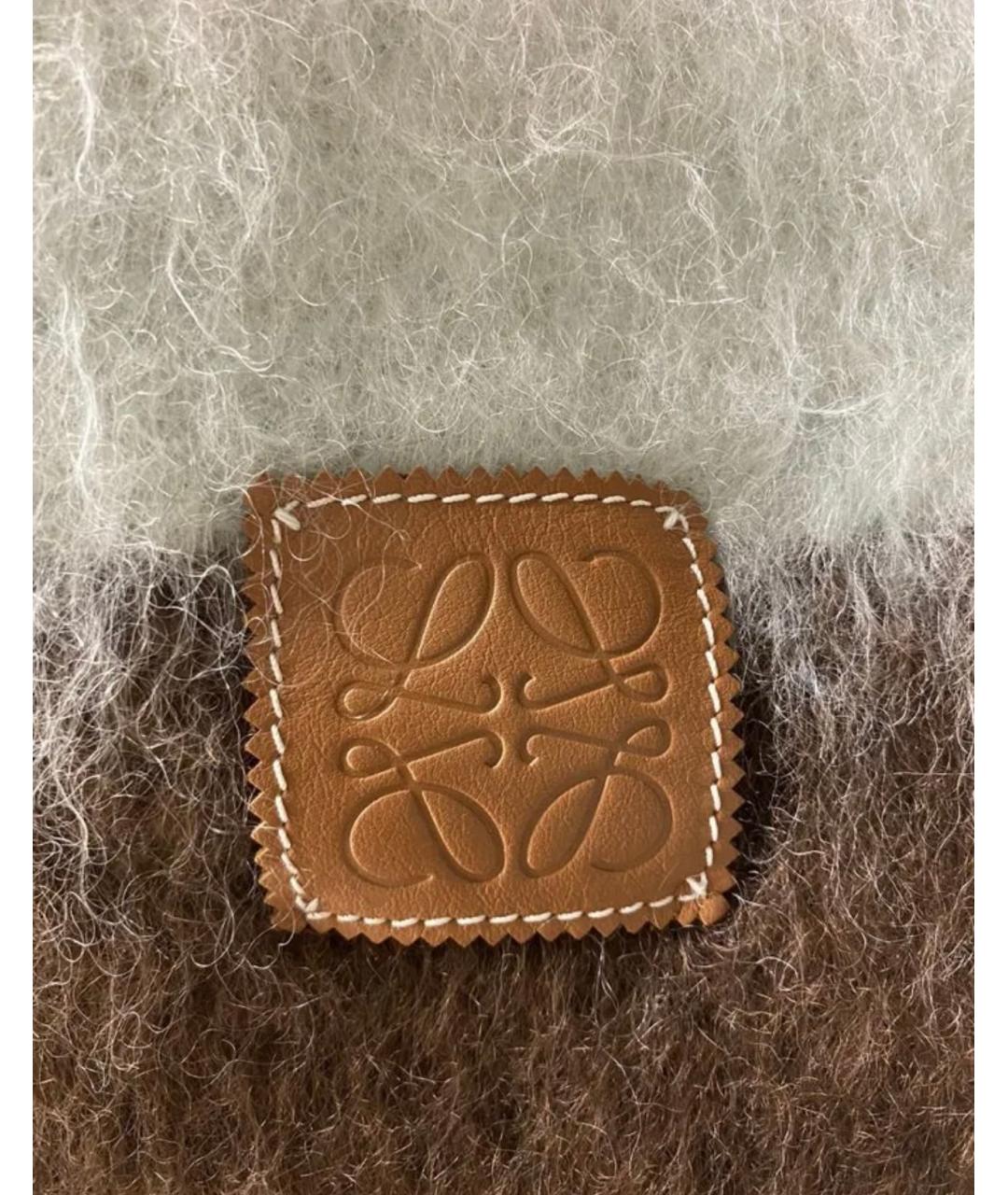 ACNE STUDIOS Мульти шерстяной шарф, фото 2