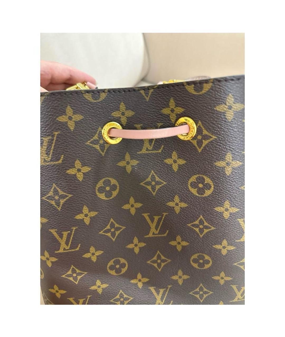 LOUIS VUITTON Коричневая сумка тоут, фото 8
