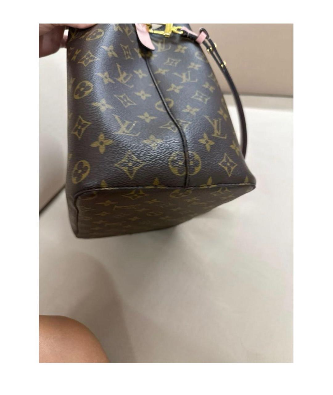 LOUIS VUITTON Коричневая сумка тоут, фото 5