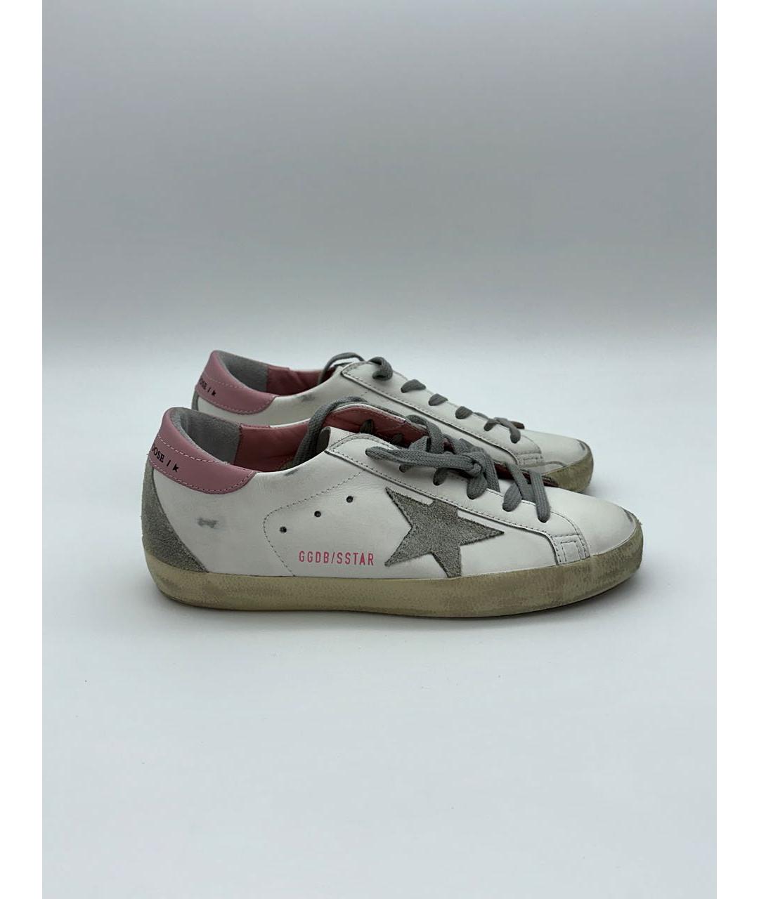 GOLDEN GOOSE DELUXE BRAND Мульти кожаные кеды, фото 6