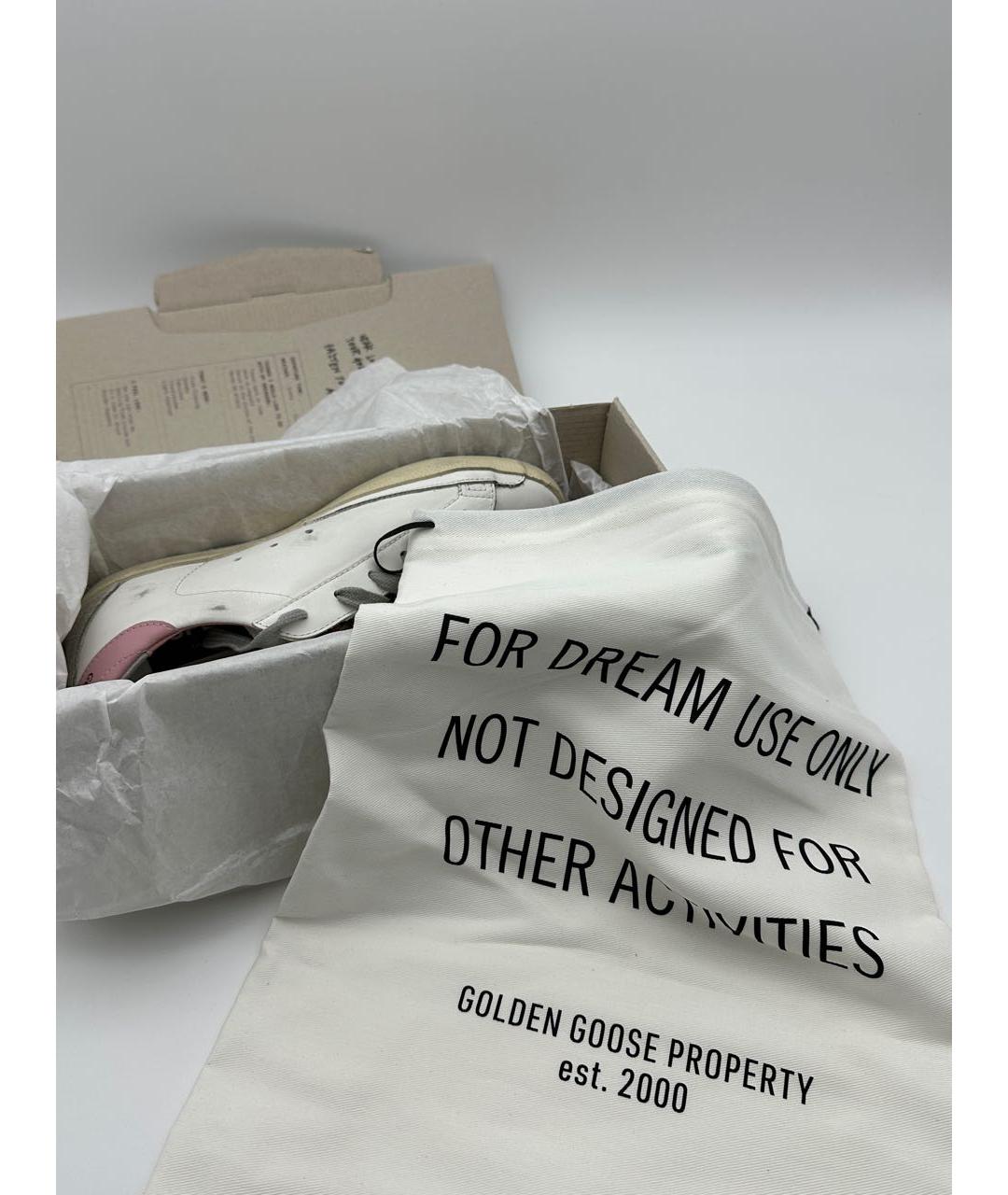 GOLDEN GOOSE DELUXE BRAND Мульти кожаные кеды, фото 5