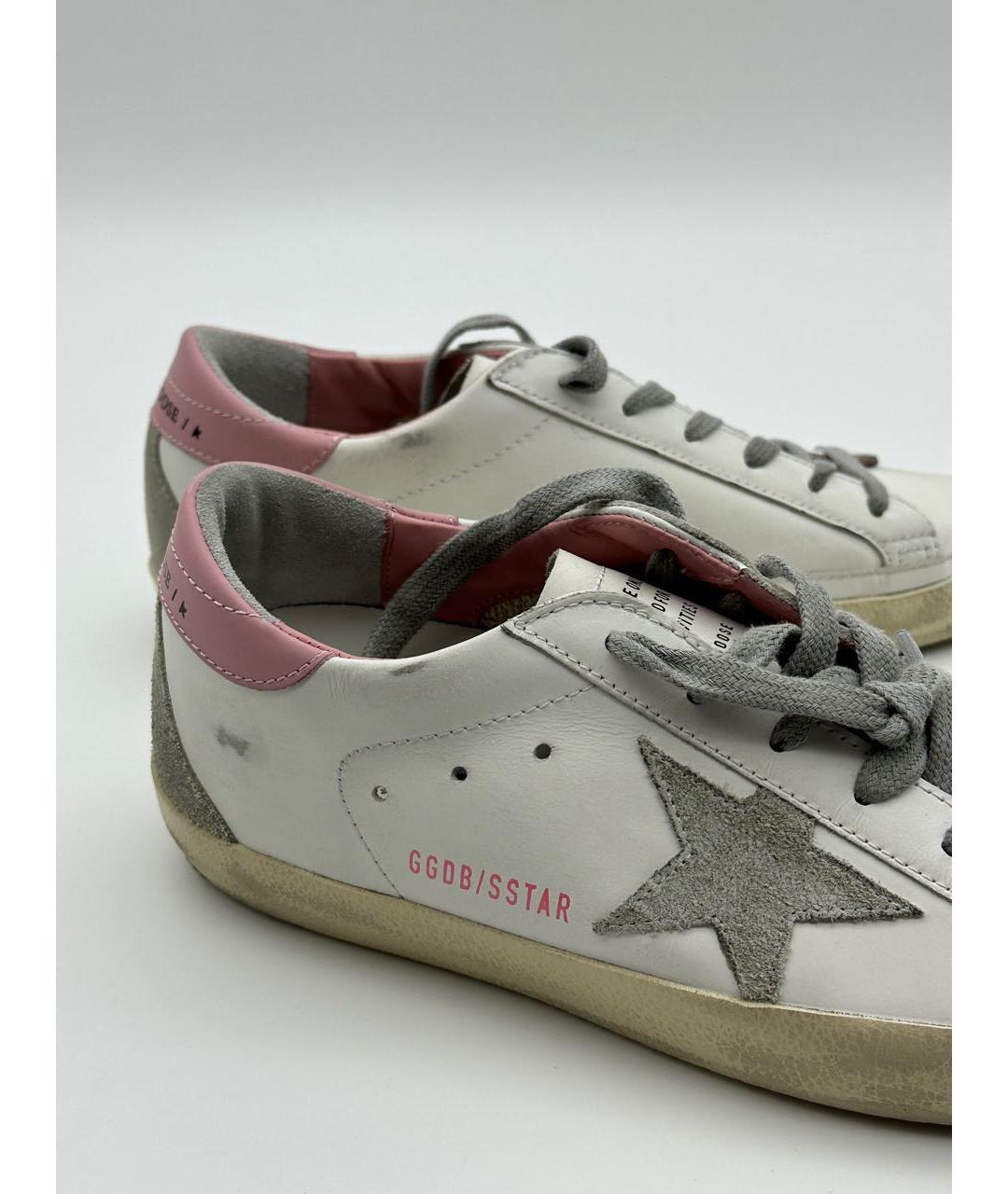 GOLDEN GOOSE DELUXE BRAND Мульти кожаные кеды, фото 3