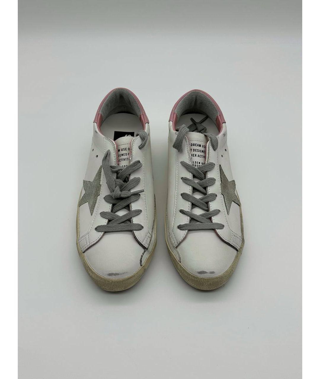 GOLDEN GOOSE DELUXE BRAND Мульти кожаные кеды, фото 2