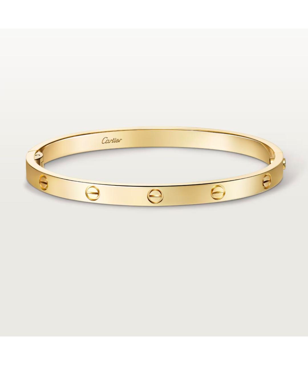CARTIER Желтый браслет из желтого золота, фото 4