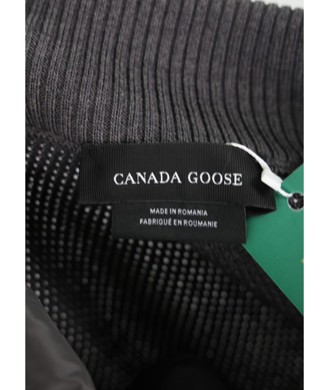CANADA GOOSE Серая шерстяная куртка, фото 3