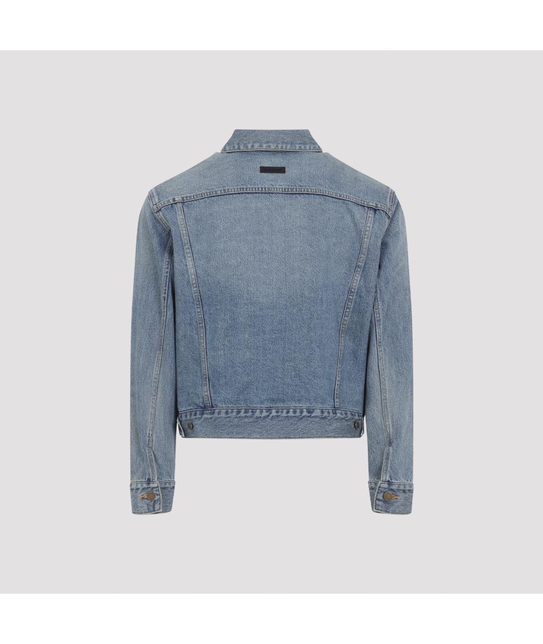 FEAR OF GOD Голубая хлопковая куртка, фото 4