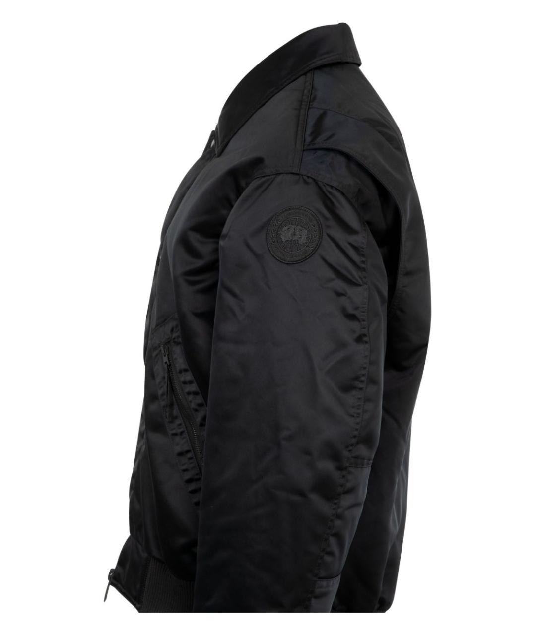 CANADA GOOSE Черная полиамидовая куртка, фото 3