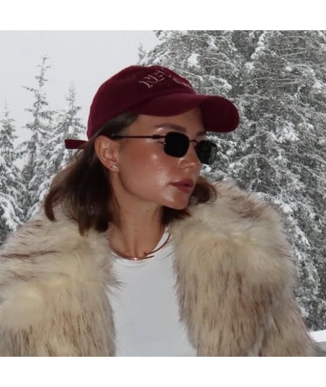MIU MIU Черные металлические солнцезащитные очки, фото 4