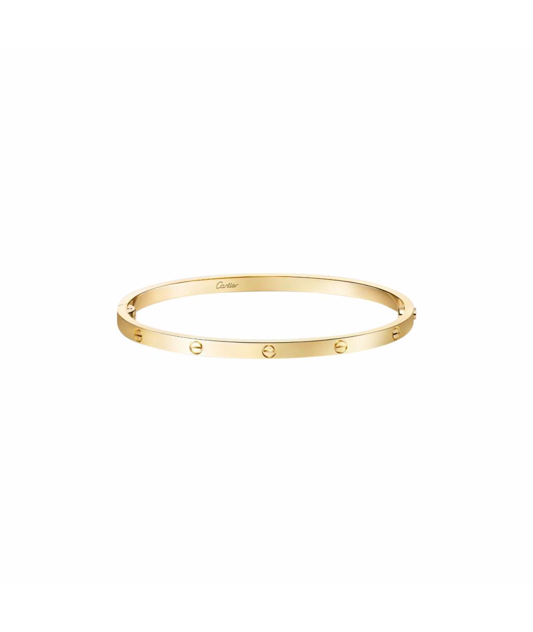 CARTIER Золотой браслет из желтого золота, фото 1