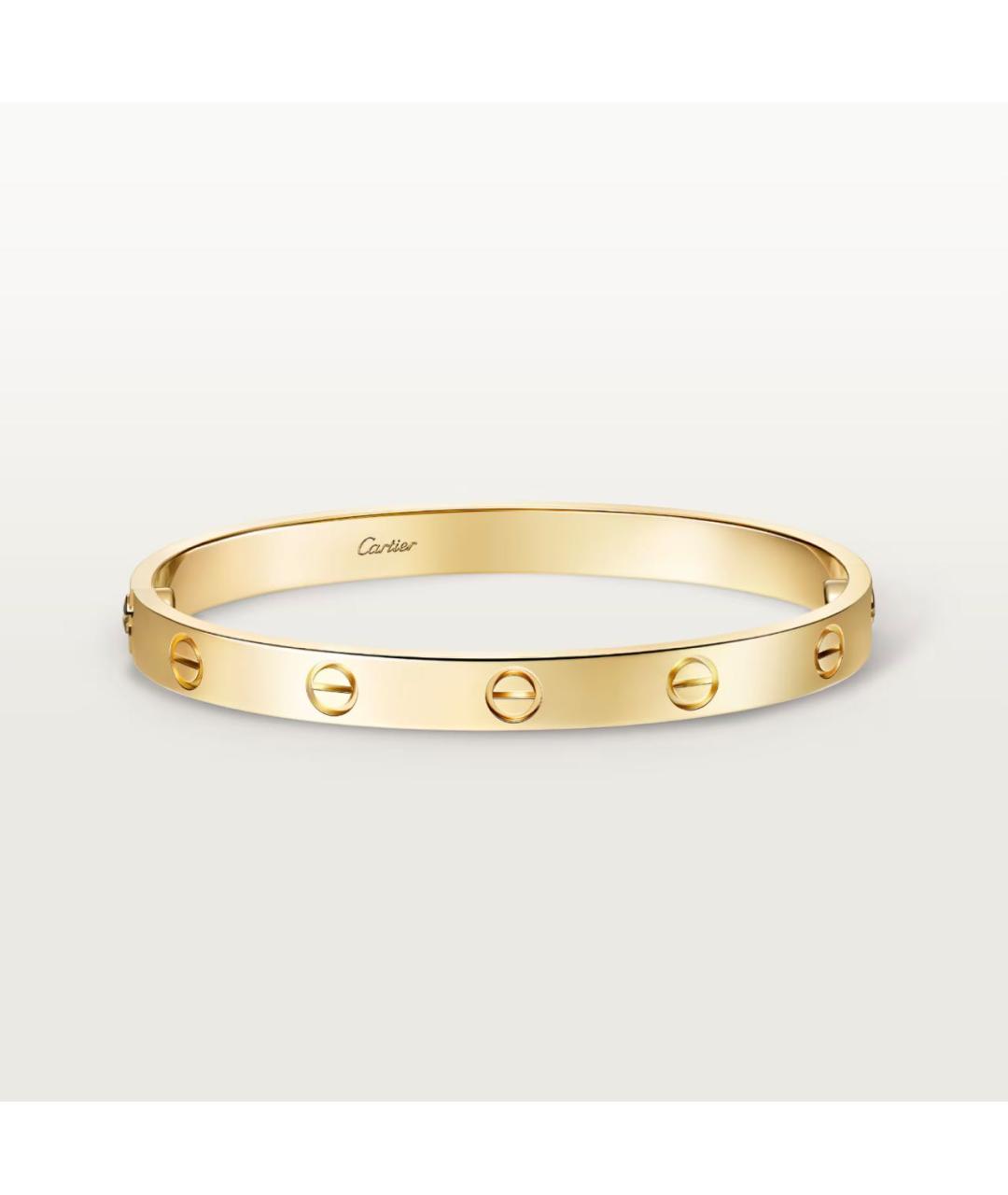 CARTIER Золотой браслет из желтого золота, фото 4