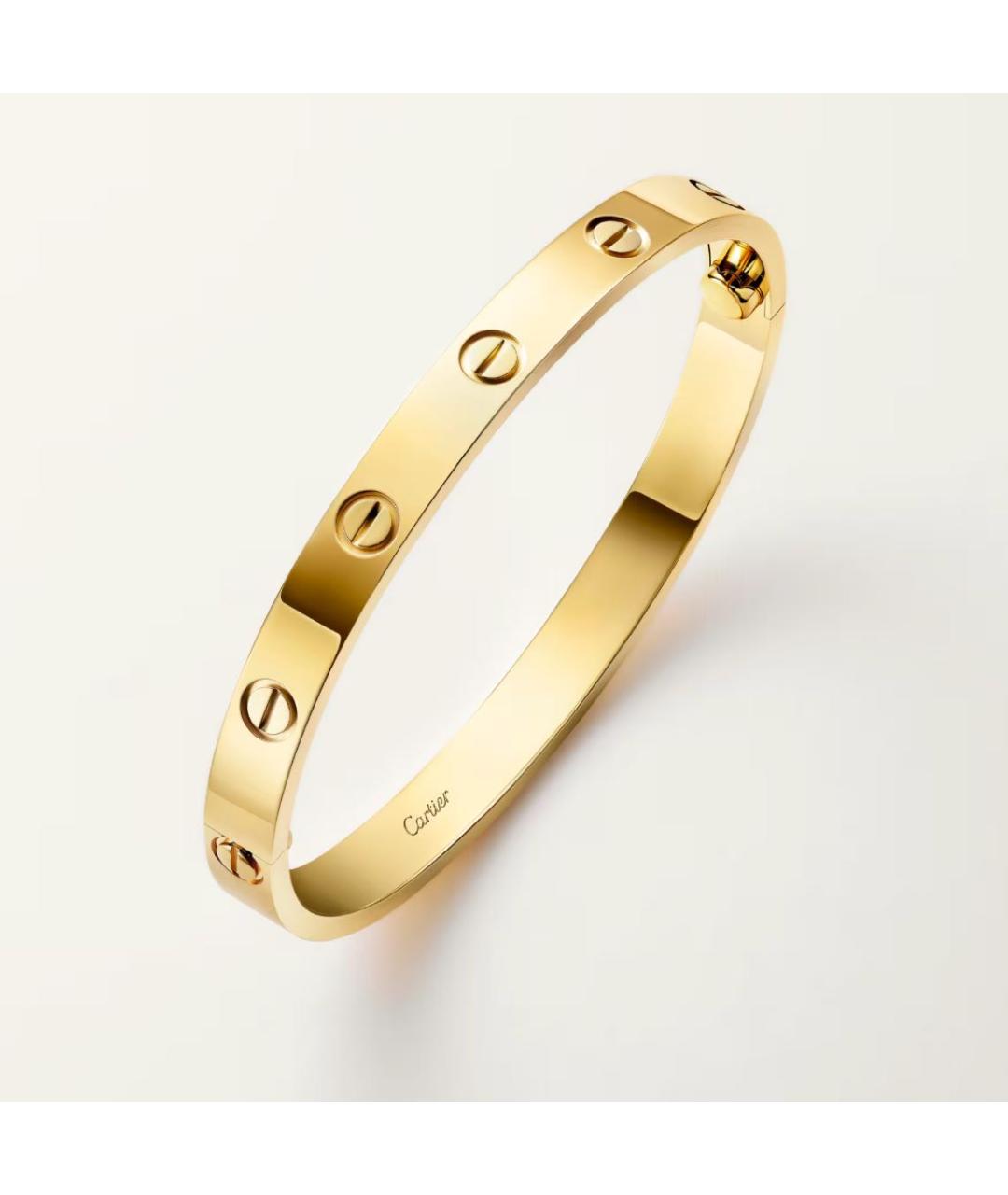 CARTIER Золотой браслет из желтого золота, фото 2