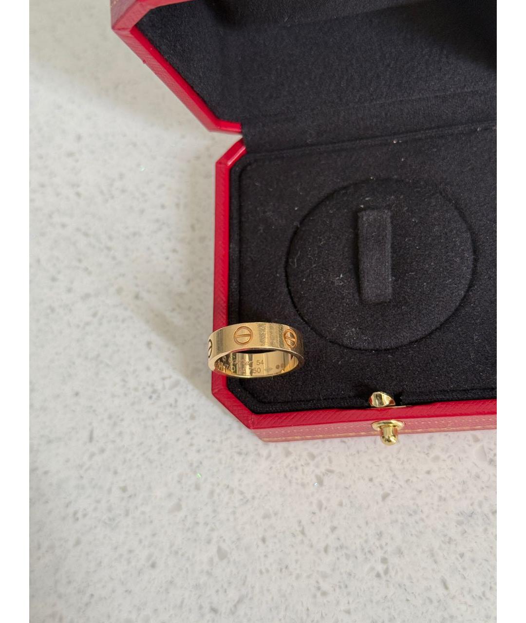 CARTIER Желтое кольцо из желтого золота, фото 4