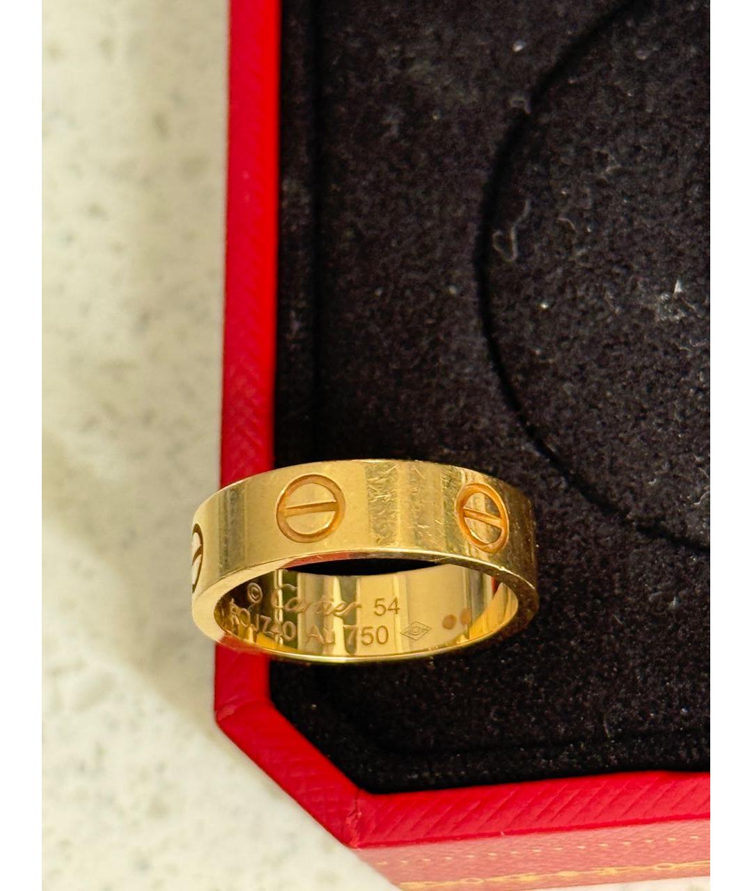 CARTIER Желтое кольцо из желтого золота, фото 2